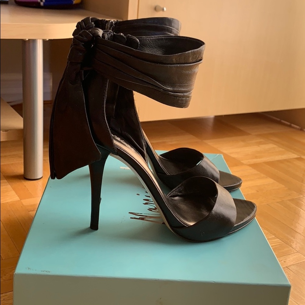 Marciano Roxanne Leather Ankle Sandals
